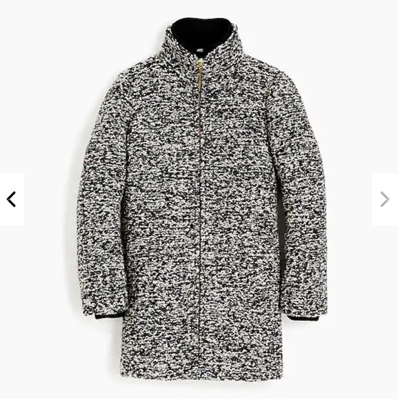 J. Crew Lodge Coat in Speckled Boucle with Italian Wool - Picture 16 of 16